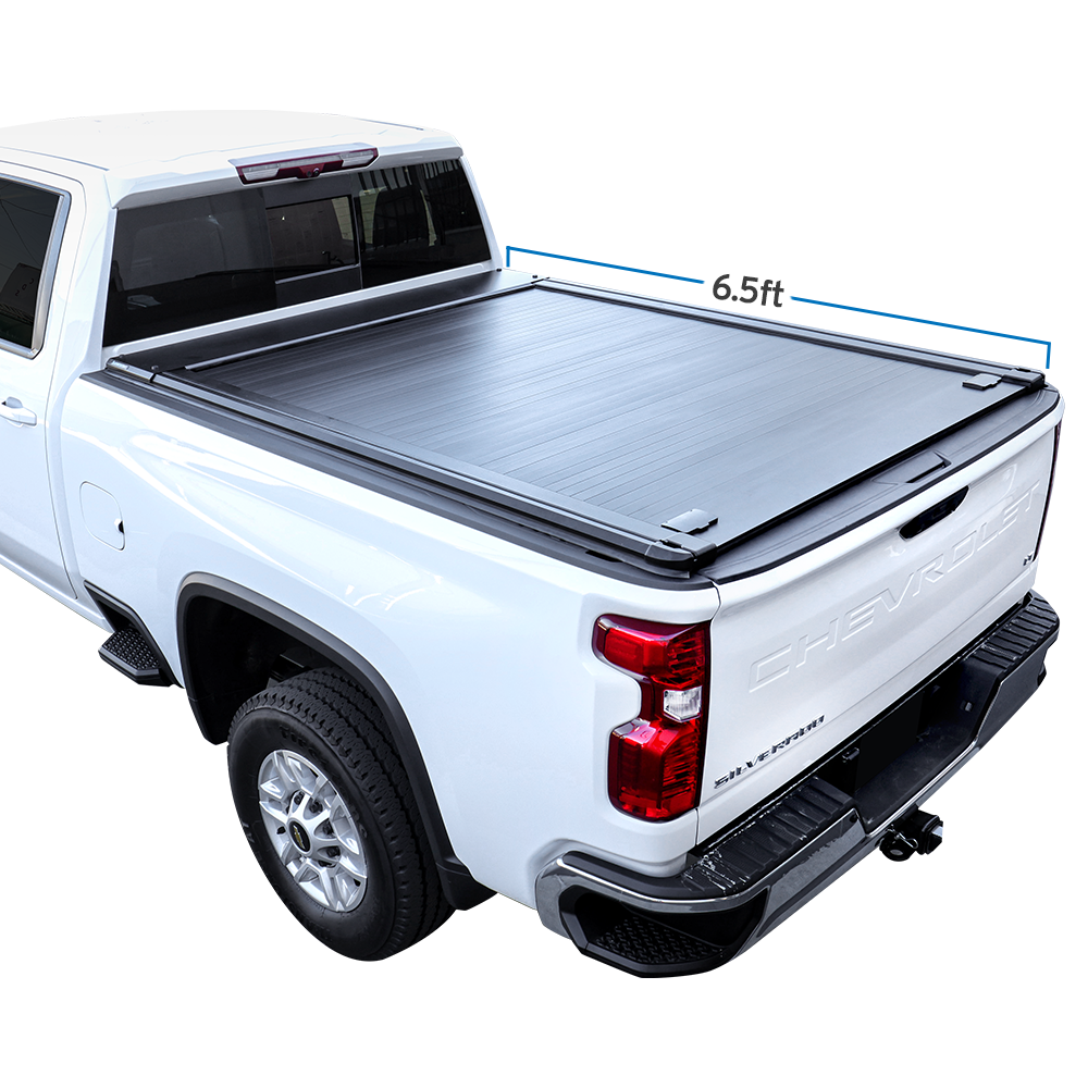 Chevy Silverado 1500 (6.5ft Bed) MR Retractable PRO Tonneau Cover