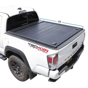 Toyota Tacoma (5ft Bed) Retractable Hard Tonneau Cover