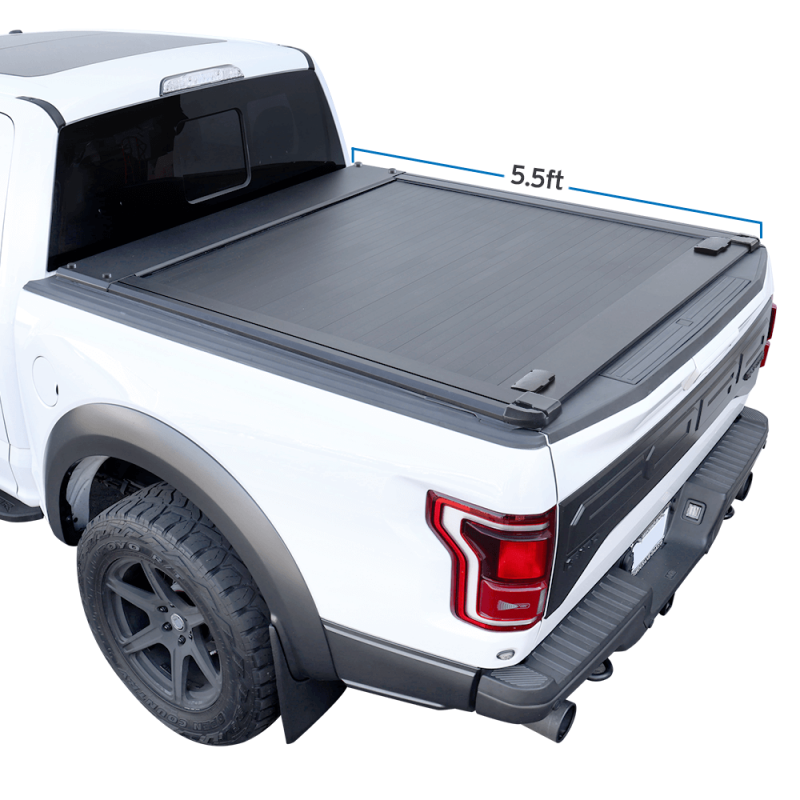 Ford F-150 (5.5ft Bed) MR Retractable PRO Tonneau Cover