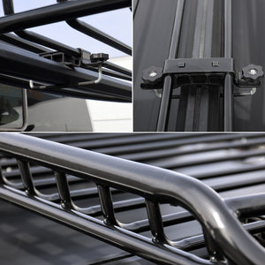 [Local Pickup Only] SYNETICUSA® R4 Stainless Steel Black Cargo Basket Carrier