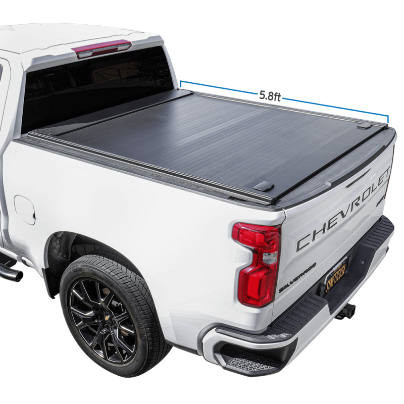 Chevrolet Silverado 1500 (5.8ft Bed) MB Retractable Hard Tonneau Cover